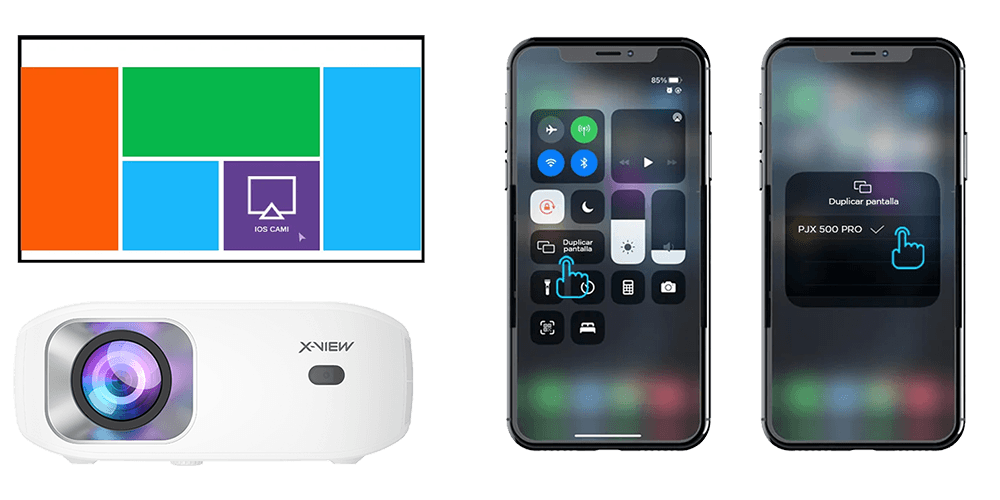 X-View | TV & Proyectores | Proyector LED PJX500 Pro